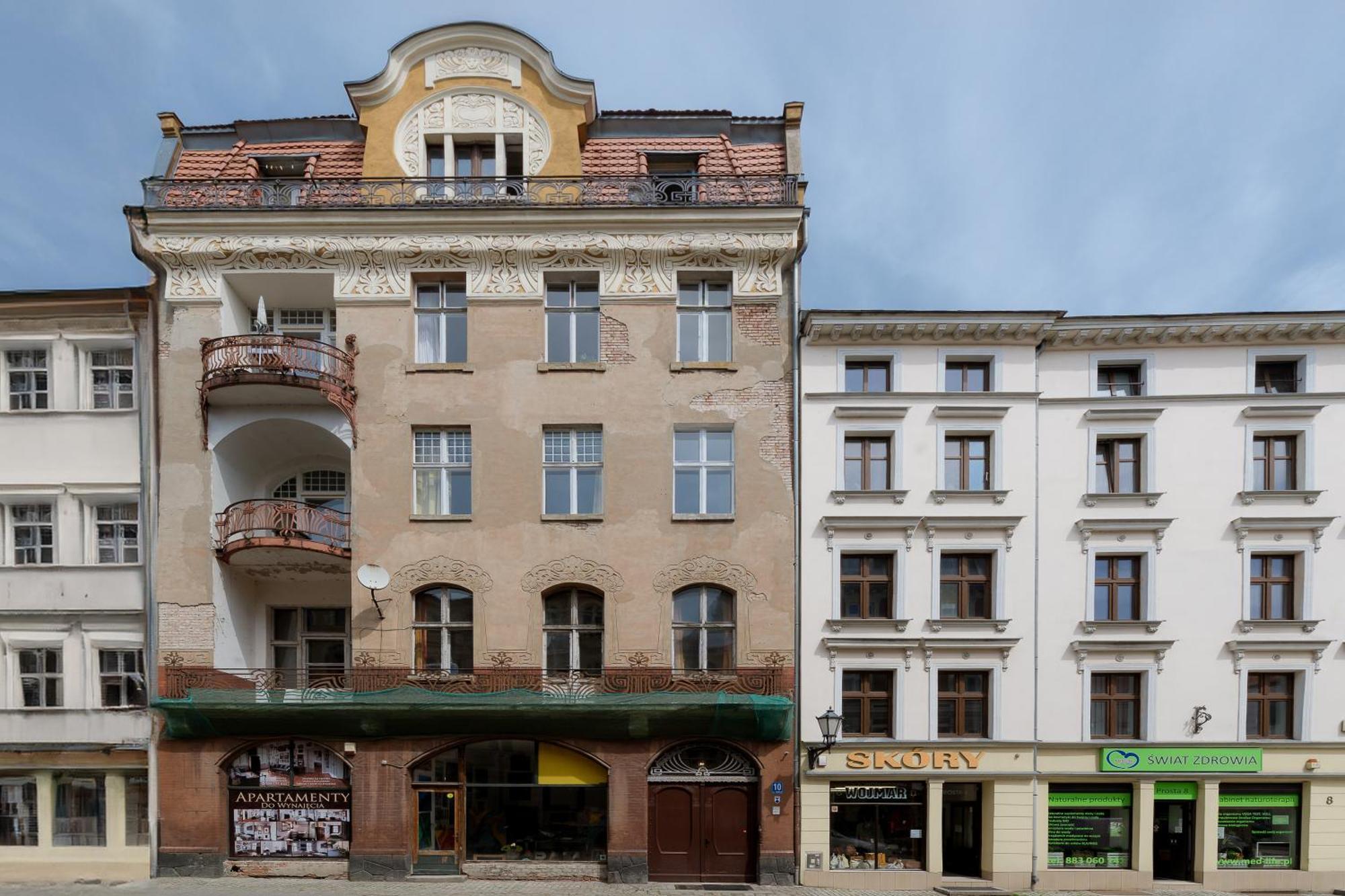 Апартаменты Secesja Prosta 10 - Apartament Teatralny Торунь Экстерьер фото